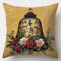 Axyaa Christmas Santa Snowman Pillowcase - Festive Sofa Cushion Cover