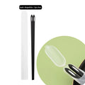 Axyaa Black Silver Alloy Chopsticks Set with Storage Box - Korean Style Sushi Chopsticks