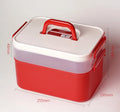 Axyaa Nail Art Storage Box: Plastic Organizer for Manicure Accessories & Gel Polish