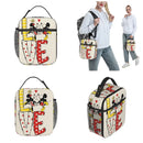 Axyaa Mickey and Minnie Insulated Lunch Bag - Portable Thermal Food Cooler