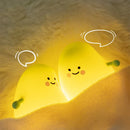 Axyaa Cat Silicone Night Light with Remote - Rechargeable LED Touch Sensor Lamp