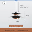 Axyaa Retro Disc Pendant Lamp for Dining Room, Bar Counter, and Study