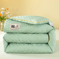 Axyaa Soybean Fiber Quilts Set - Spring/Autumn/Winter Bedding for Warmth & Comfort