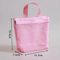 Axyaa Mesh Makeup Toiletry Bag: Portable Travel Shower Organizer & Cosmetic Pouch