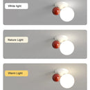 Axyaa Wall Lamps: Modern Lighting for Bedroom, Living Room, Hotel - White, Green, Red