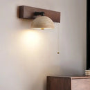 Axyaa LED Wall Lights: Mid Century Modern, Pull Chain Switch, Adjustable Angle, Living Room, Bedside Lamps