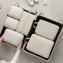 Axyaa 6-Pack Travel Storage Cubes - Waterproof Suitcase Organizer Bags