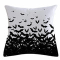 Axyaa Spooky Pumpkin Bat Pillowcase for Home Sofa Cushion Decor
