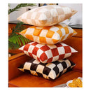 Axyaa Velvet Sofa Pillow Case Soft Fluffy Cushion Cover Modern Simple Style