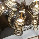 Axyaa Glass Tube Pendant Light: Modern Minimalist LED Lamp for Staircase, Restaurant, Bar & Bedroom