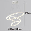 Axyaa LED Chandelier Pendant Lamp for Bedroom and Living Room Decor