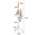 Axyaa Tree Branch Coat Rack Steel Tube Clothes Organizer