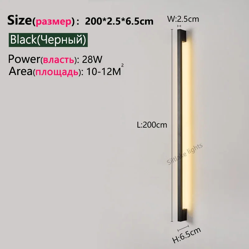 Axyaa Nordic Modern LED Wall Lamp for Indoor Living Room and Bedroom