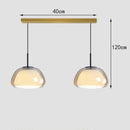 Axyaa LED Ceiling Chandelier for Modern Bedroom and Dining Room Lighting