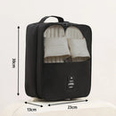 Axyaa Shoe Bag: Portable Travel Organizer for 3 Pairs, Underwear, and Clothes
