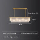 Modern Crystal Chandelier by Axyaa - Stylish Lighting for Living, Bedroom, and Dining Rooms