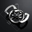 Axyaa Apple Cutter & Core Remover: Zinc Alloy Kitchen Tool for Easy Fruit Slicing