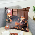 Axyaa Shiba Inu Cushion Cover 45x45cm for Bed or Chair Decor
