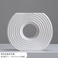 Axyaa Striped Vase Silicone Mold for Resin, Concrete, Gypsum - Geometric Flowerpot Ornament