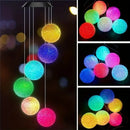 Axyaa Solar Flying Pig Wind Chime LED Outdoor Lamp