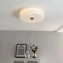 Axyaa Cream Wind Circular Ceiling Light for Minimalist Spaces