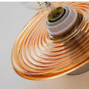Axyaa Nordic Water Ripple Glass LED Wall Lamp for Living Room Bedroom Study