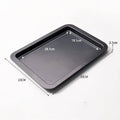 Axyaa Carbon Steel Non-Stick Baking Pan 33cm x 24cm - Oven Tray for Baking Variety of Foods