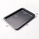 Axyaa Carbon Steel Non-Stick Baking Pan 33cm x 24cm - Oven Tray for Baking Variety of Foods