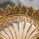 Axyaa Retro Glass Vase & Flower Arrangement Set - High-End Decorative Items