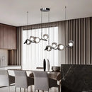 Axyaa Modern LED Pendant Light Chandeliers for Living Room and Dining Room