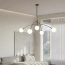 Axyaa Glass Ball Chandeliers for Home Decor - Modern Hanging Pendant Lamps