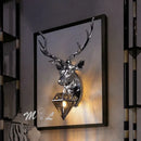 Axyaa Modern Antler Deer Wall Lamp | Bedroom Kitchen Home Decor Wall Sconces Lamps