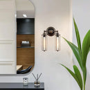 Axyaa Industrial Wall Light Bedside Lamp Shade Bedroom Living Room Lighting Fixtur