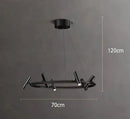 Axyaa LED Pendant Light Chandeliers for Modern Home Decor and Dining Room Lighting
