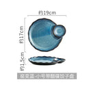 Axyaa Ceramic Dumpling Plate Set