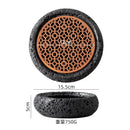 Axyaa Meteorite Ball Plate: Japanese Style Round Tableware Separator for Creative Dining