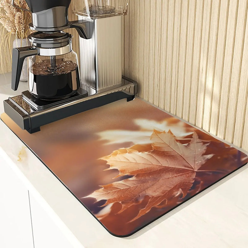 Axyaa Fujiyama Sakura Coasters Mats & Placemats: Plant Style Kitchen Table Mat