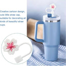 Axyaa Silicone Straw Topper 10mm Caps - 2pk Stanley Cup Accessories