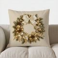 Axyaa Festive Lantern Decor Pillow Cover for Sofa, Bedroom, Car - Home Décor Style