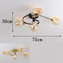 Axyaa Nordic Pendant Lamp for Dining Room, Indoor Ceiling Light Chandelier