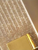 Axyaa Crystal Wall Lamp for Bedroom Living Room Staircase Background