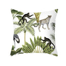 Axyaa Tropical Jungle Animals Pillowcases 45x45 cm Home Decor Sofa Cushion Cover