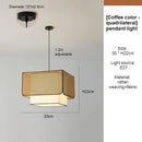 Axyaa Rattan Pendant Light: Minimalist Retro Design for Dining Table and Shop Décor