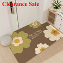 Axyaa Zero Formaldehyde Entry Door Mat - Crystal Velvet Suction Household Carpet