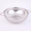 Axya Stainless Steel Mesh Sifter Colander Strainer Sieve Kitchen Basket