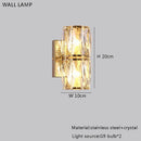 Axyaa Crystal LED Floor Lamp - Luxe Living Room Office Hotel Decor Standyalty Standby