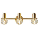Axyaa Modern Gold Crystal Wall Lamp for Elegant Indoor Lighting