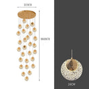 Axyaa Nordic Stair Chandelier Ceiling Light for Living and Dining Room