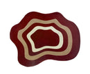 Axyaa French Retro Style Fluffy Soft Rug Irregular Shapes Carpet for Living Room Décor