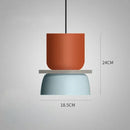 Axyaa Nordic LED Pendant Lamp for Living Bedroom Study Bar Dining Room